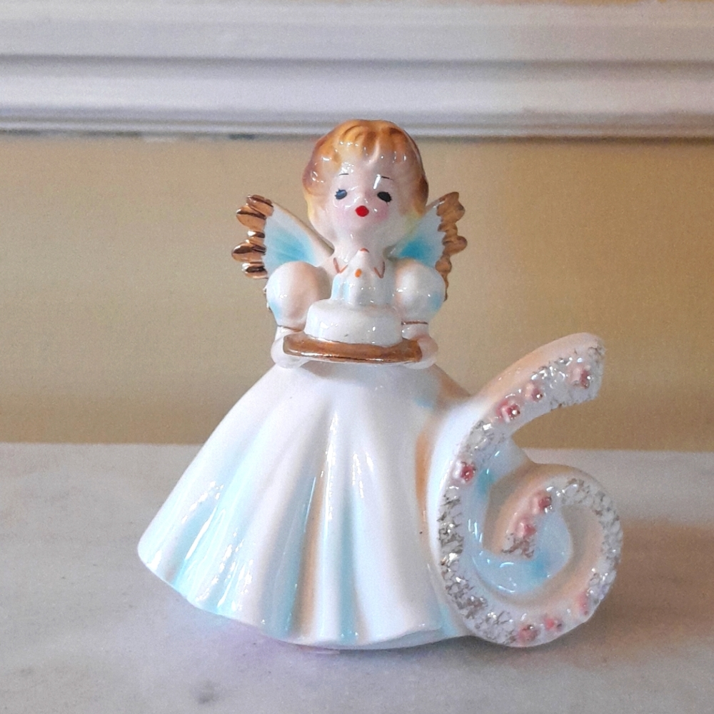 Josef Originals #6 Figurine Birthday angel Girl